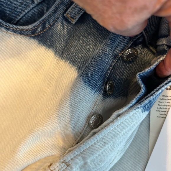 NWT Mango Ombré Look Relaxed Fit Jeans - Picture 10 of 12